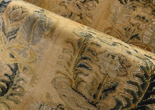 Arte 97892 Les Tapisseries Ornement Cloth - tapeta tekstylna w ornament roślinny