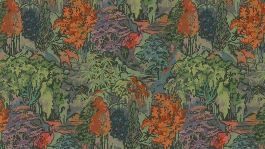 Arte 90515A Les Tapisseries Riverbank Ponceau - tapeta tekstylna orientalna