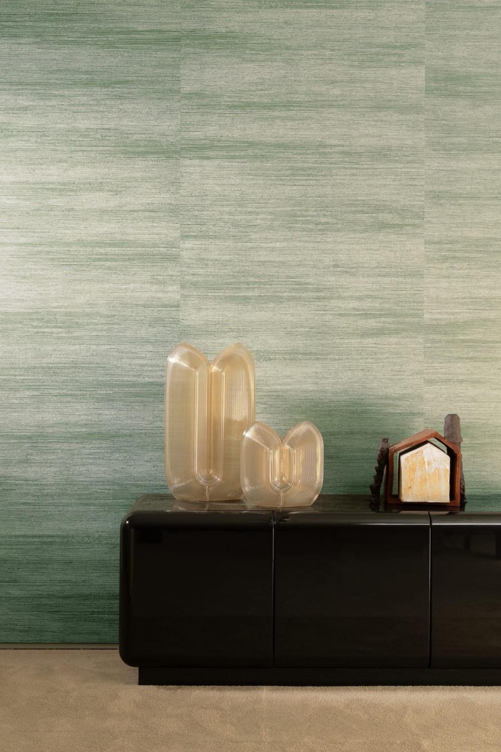 Arte 48658 Zephyr Allagi Soft Teal - tapeta jednolita z sizalu