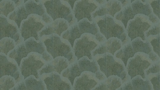Arte 48635 Zephyr Nefeli Jade Gold - tapeta w chmury