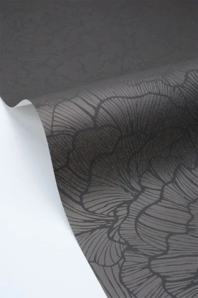 Caselio MNL3107089957 Moonlight 3 Delicate Petals Noir - tapeta w kwiaty