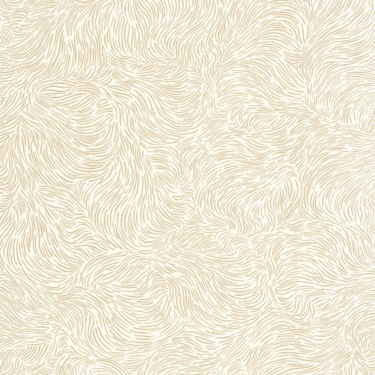 Caselio MNL3107060222 Moonlight 3 Storm blanc or - tapeta w organiczne linie