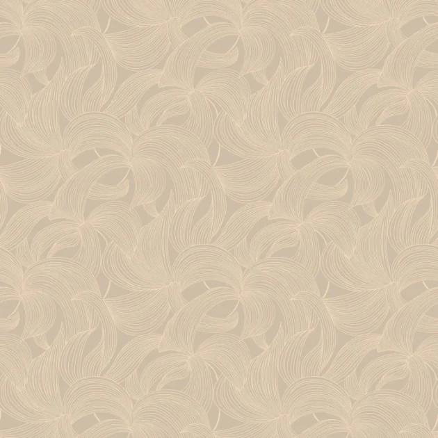 Casamance 70681528 Isadora Leontine Marron glacé/nacré - tapeta w kwiaty