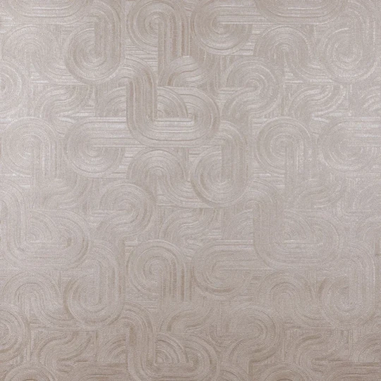 Casamance 7500 08 14 Ecrin Carat Gris/nacré - tapeta geometryczna
