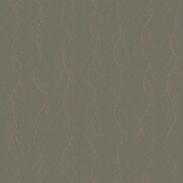 Casamance 7491 03 04 Ecrin Strie Pierre bleue/doré - tapeta w organiczne fale