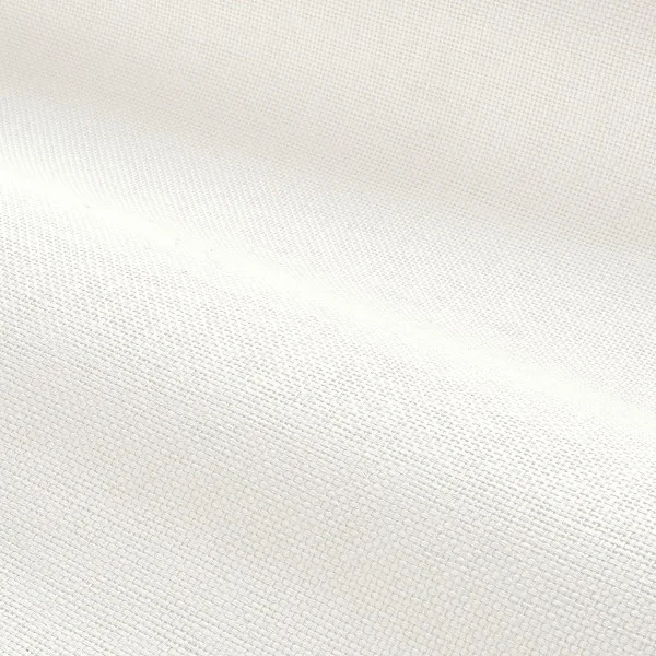 Casamance 71560103 Tramis Kira Blanc - tapeta o widocznym splocie papierowym