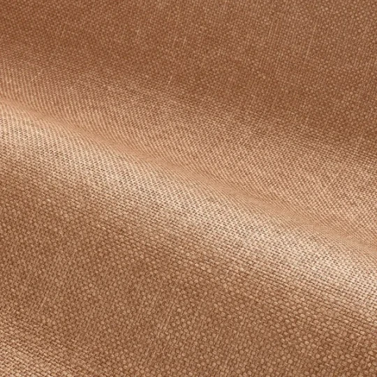 Casamance 71560326 Tramis Kira Naturel cuivré - tapeta o widocznym splocie papierowym