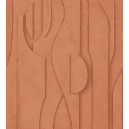 Casamance 74131631 Panoramas Les Intemporels Stuc Terre de sienne - mural architektoniczny 3D