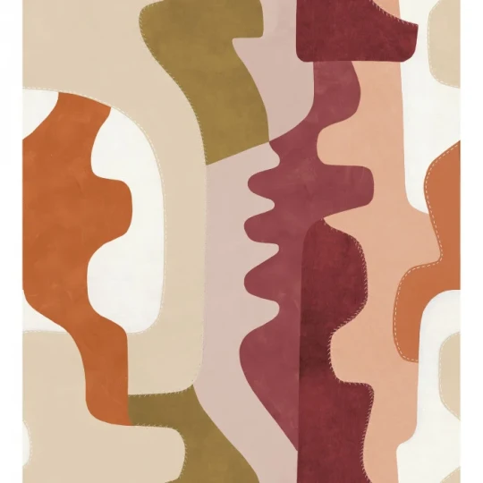 Casamance 74802548 Panoramas Les Intemporels Tannea Multico - mural abstrakcyjny