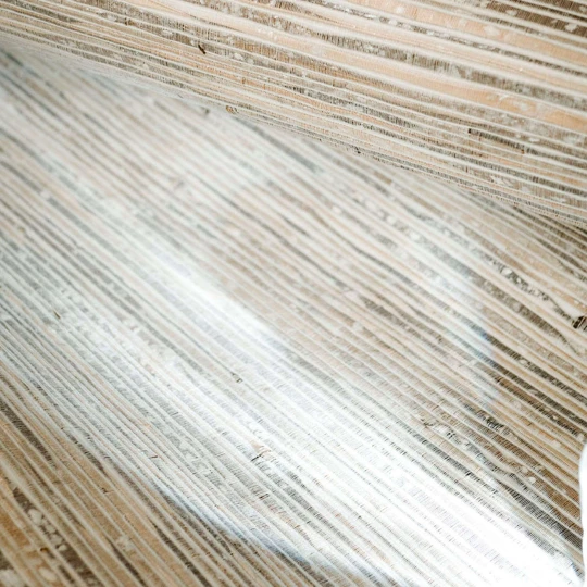 Elitis RM 1117 01 Écume Filigrane Roseau des rivages - tapeta z abaki i muszli capiz