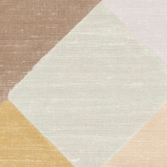 Elitis VP 1035 15 Elixir de soies Twill Ombre d'oasis - tapeta retro w geometryczny wzór