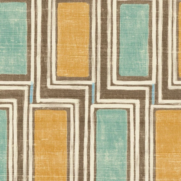 Elitis VP 1039 43 Elixir de soies Beat Une touche de modernité - tapeta retro w prostokąty