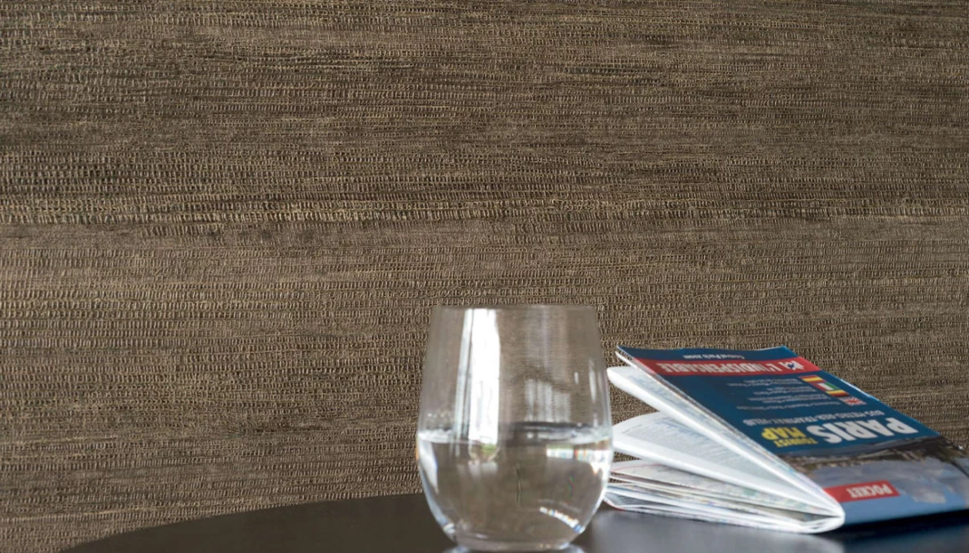 Elitis CV 115 02 Opening Sinabaye HPC Au milieu des roseaux - tapeta obiektowa w plecionkę