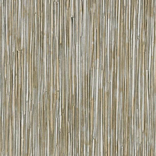 Elitis CV 117 03 Formentera La casa de paja HPC Résister au temps - tapeta obiektowa imitująca słomę