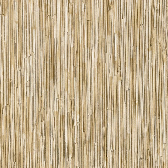 Elitis CV 117 05 Formentera La casa de paja HPC Une source de vie - tapeta obiektowa imitująca słomę