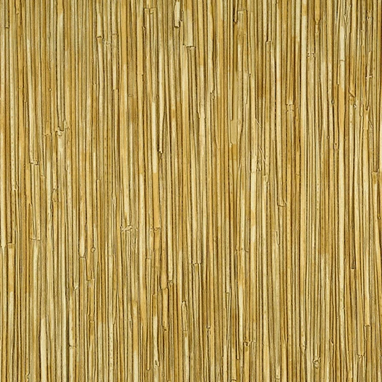 Elitis CV 117 06 Formentera La casa de paja HPC Un rayonnement éblouissant - tapeta obiektowa imitująca słomę