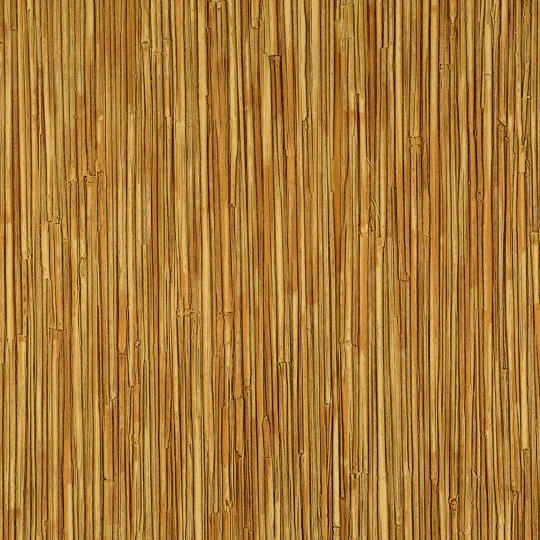 Elitis CV 117 07 Formentera La casa de paja HPC Le reflet de ses passions - tapeta obiektowa imitująca słomę