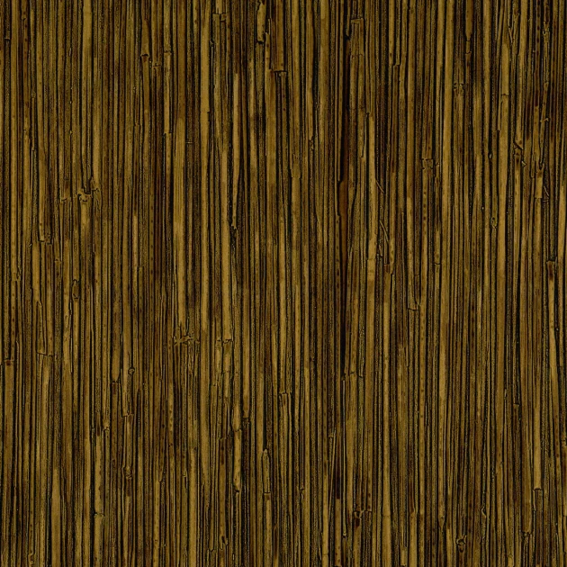 Elitis CV 117 08 Formentera La casa de paja HPC Une présence envahissante - tapeta obiektowa imitująca słomę