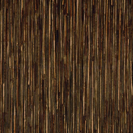 Elitis CV 117 12 Formentera La casa de paja HPC Comme un fleuve endormi - tapeta obiektowa imitująca słomę