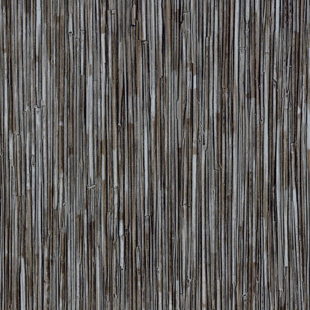 Elitis CV 117 18 Formentera La casa de paja HPC Depuis la nuit des temps - tapeta obiektowa imitująca słomę