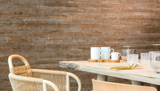 Elitis CV 119 51 Nomades Pâna HPC Patiné par le temps - tapeta obiektowa imitująca deski