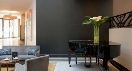 Elitis CV 109 01 Paradiso Cristal HPC L'esprit de conquête - tapeta obiektowa imitująca tkaninę