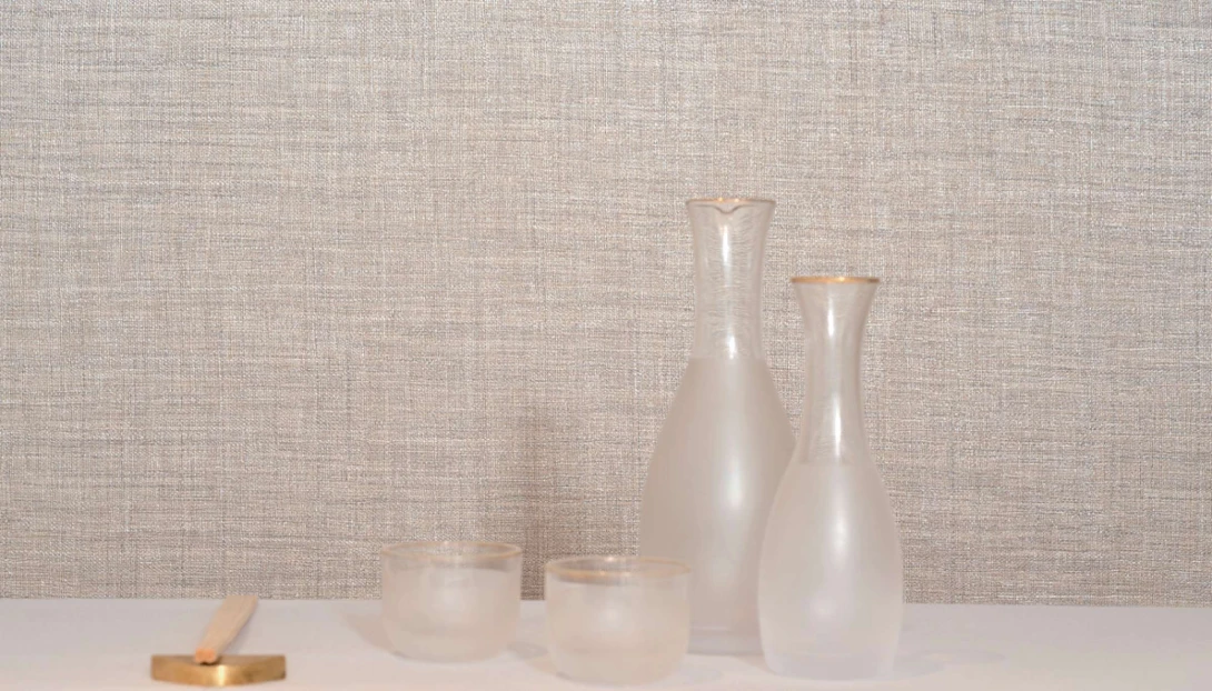 Elitis CV 106 16 Madagascar Madagascar HPC Au plus près de la matière - tapeta obiektowa imitująca plecionkę