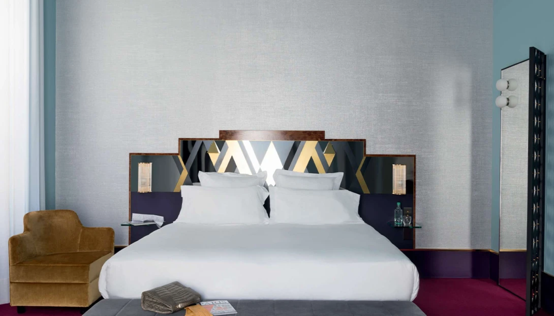 Elitis CV 107 33 Madagascar Madagascar métal HPC Subtile alchimie - tapeta obiektowa metaliczna imitująca plecionkę