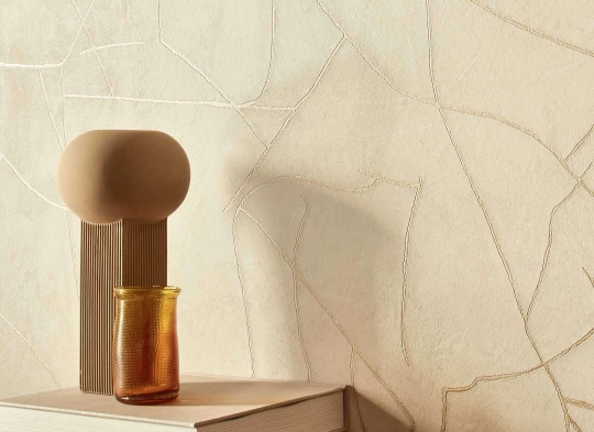 Elitis VP 1004 01 Kintsugi État de grâce - tapeta z efektem spękania