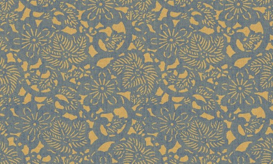 Arte 80013 Flamant Les Mémoires Japonais Panama - tapeta w kwiatowy ornament