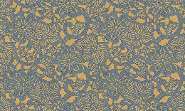 Arte 80013 Flamant Les Mémoires Japonais Panama - tapeta w kwiatowy ornament