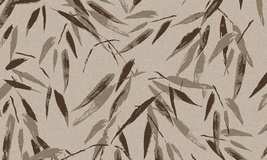 Arte 80022 Flamant Les Mémoires Bambou Bord de Seine - tapeta w liście bambusa