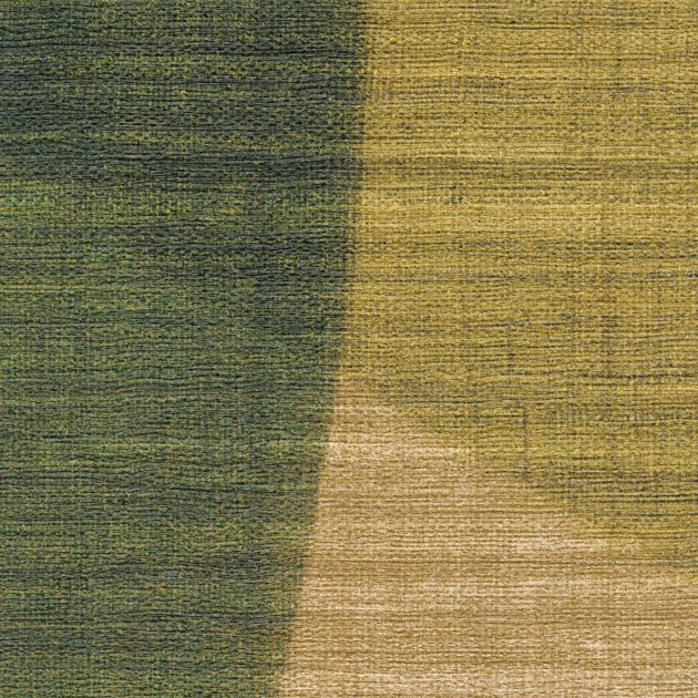 Elitis VP 1044 01 Madagascar Arrowroot Raw Raffia Ova prima L'ovale du monde - mural w owalne kształty