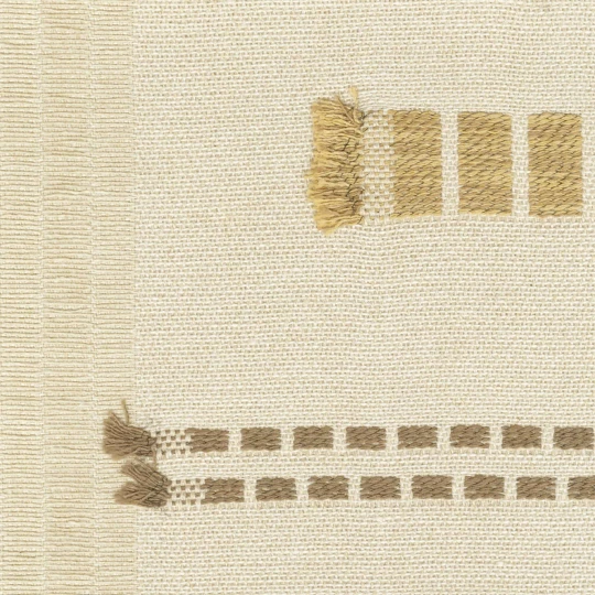 Elitis RM 1110 02 Origine Icône Sable tressé - tapeta tekstylna w etniczny wzór