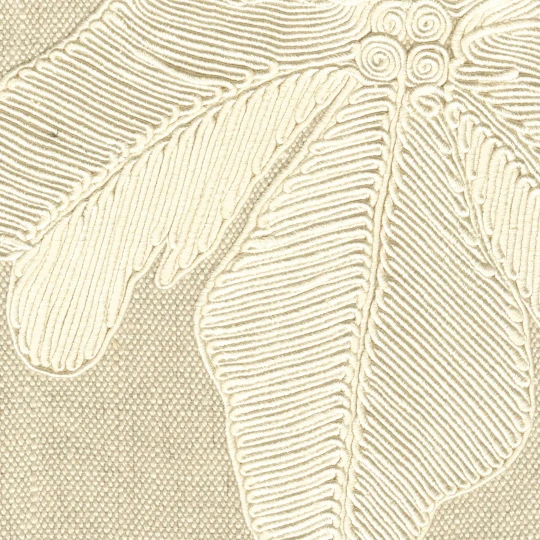 Elitis RM 1114 02 Origine Asvata Une majesté ravivée - mural lniany haftowany w drzewo