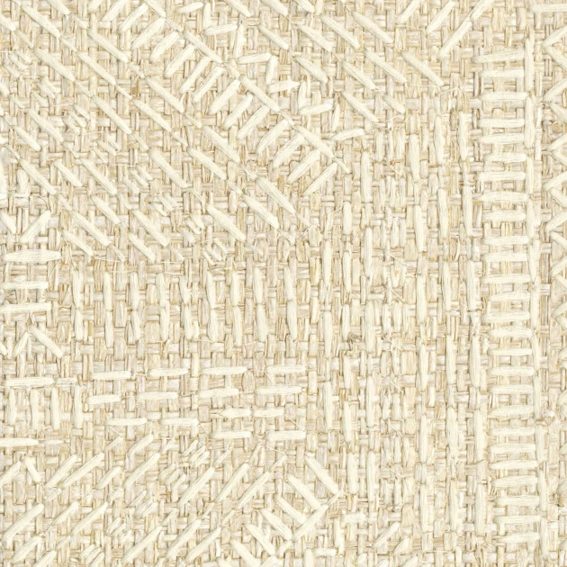 Elitis RM 1113 01 Origine Alphabet Trame primitive - tapeta z rafii haftowana