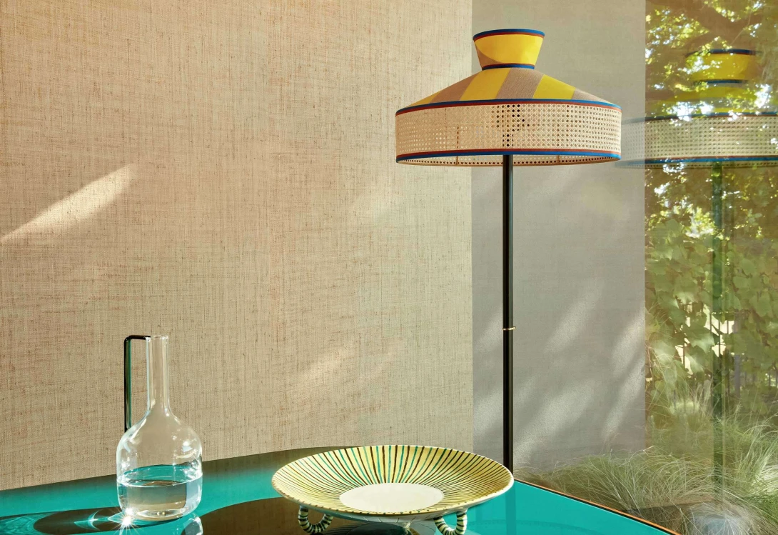 Elitis RM 1017 01 Origine Cesteria Ecrin de romantisme - tapeta z rafii