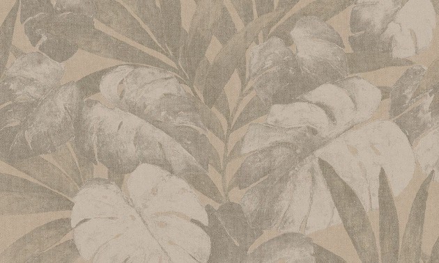 Arte 80082 Flamant Les Mémoires Expédition Bord du Seine - tapeta w egzotyczne liście