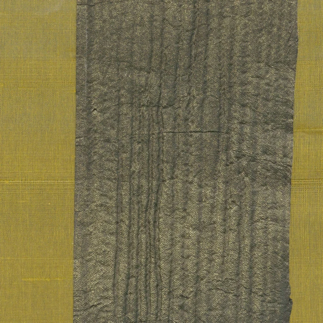 Elitis RM 1129 60 Pamir Tashkent Éclats d'or mordorés - tapeta jedwabno-papierowa w kratę