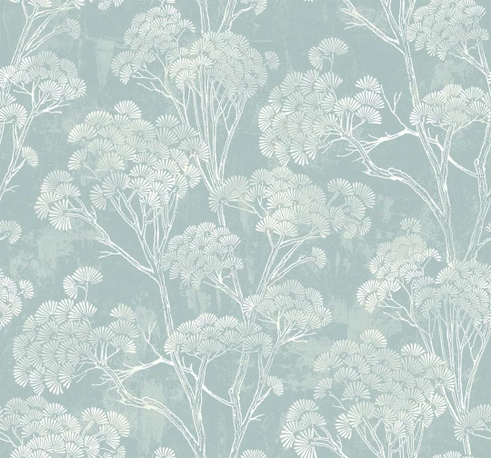 Wallquest CH31202 Chinoiserie Yulin Trees Stargazer - tapeta w drzewa