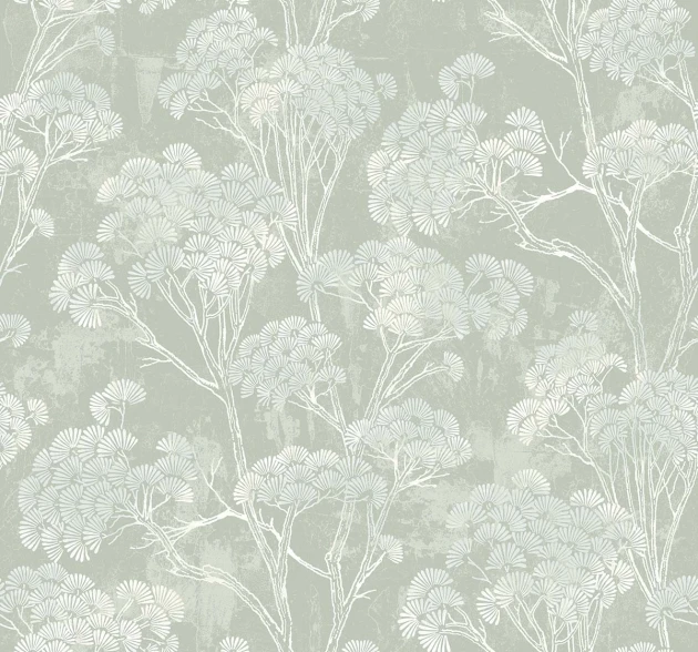 Wallquest CH31208 Chinoiserie Yulin Trees Storm - tapeta w drzewa