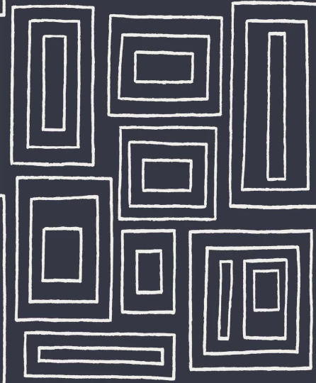 Wallquest GM30402 Geometry Kitezh Aquamarine - tapeta geometryczna