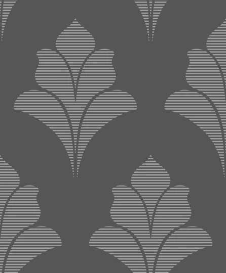 Wallquest GM30818 Geometry Aztlan Stormy - tapeta w geometryczne kwiaty