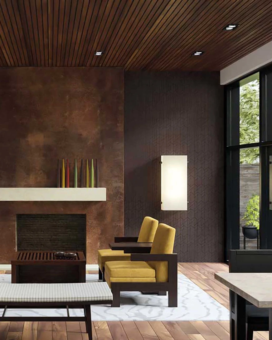 Wallquest GM31006 Geometry Mun Tribal Tan - tapeta geometryczna