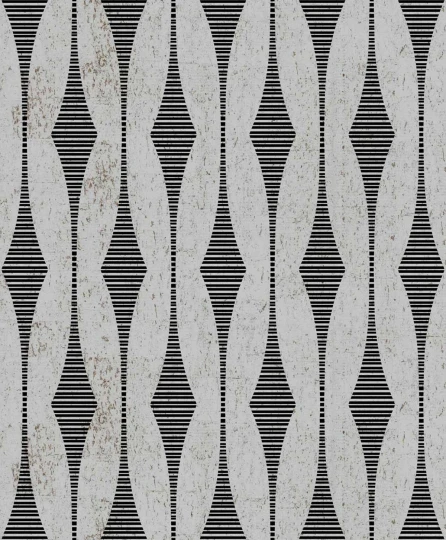 Wallquest GM31500 Geometry Cahokia Daylight - tapeta korkowa geometryczna