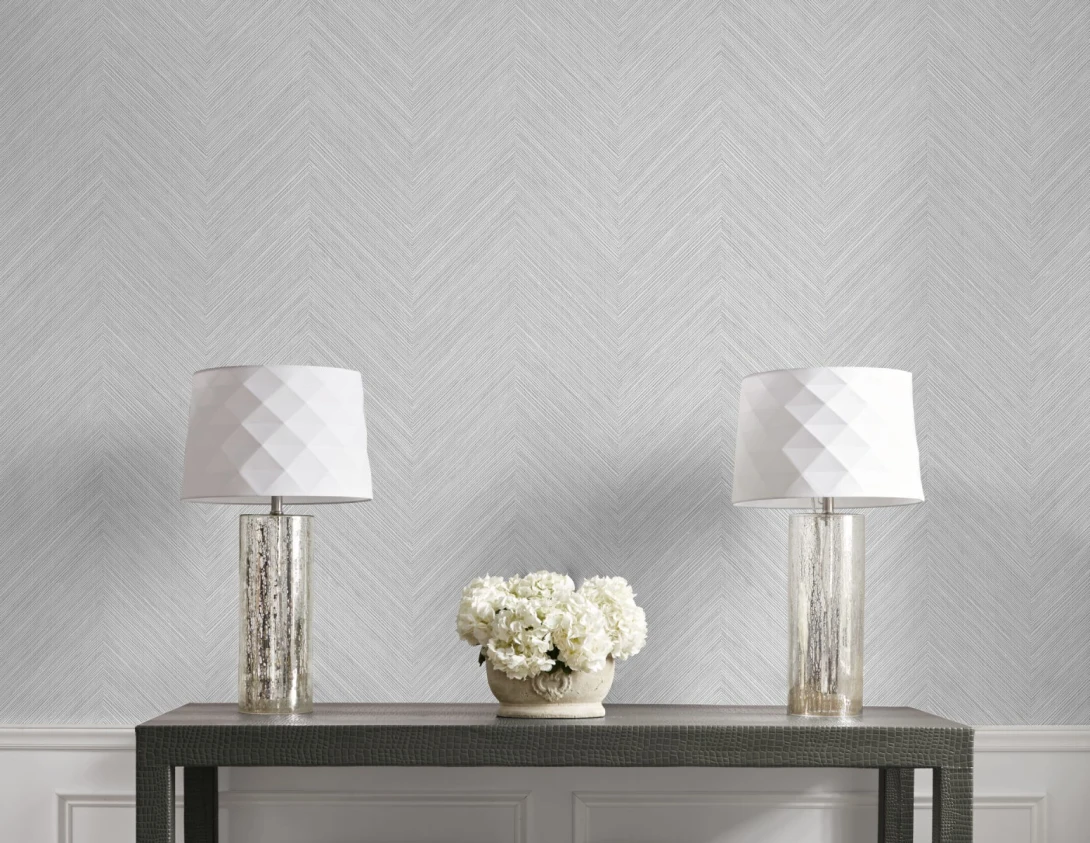 Wallquest JC30000 Grasseffects 2 Abilene Linen Twill - tapeta w jodełkę