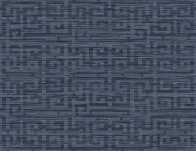 Wallquest JC30602 Grasseffects 2 Wamego Midnight Ink - tapeta geometryczna