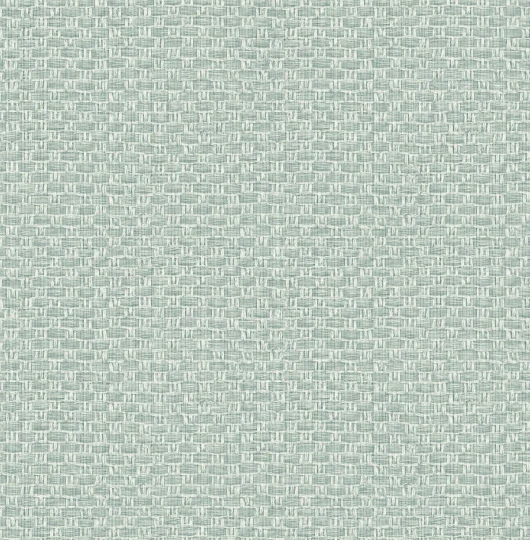 Wallquest JC31604 Grasseffects 2 Tishomingo Frosty Green - tapeta imitująca plecionkę