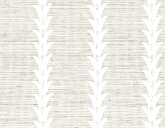 Wallquest JC32110 Grasseffects 2 Guthrie Alabaster - tapeta w paski roślinne