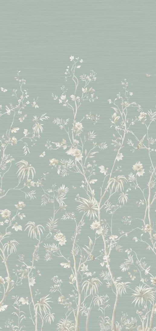Wallquest GL22204M Grasslands Maisome Mural Chino Jade - mural roślinny